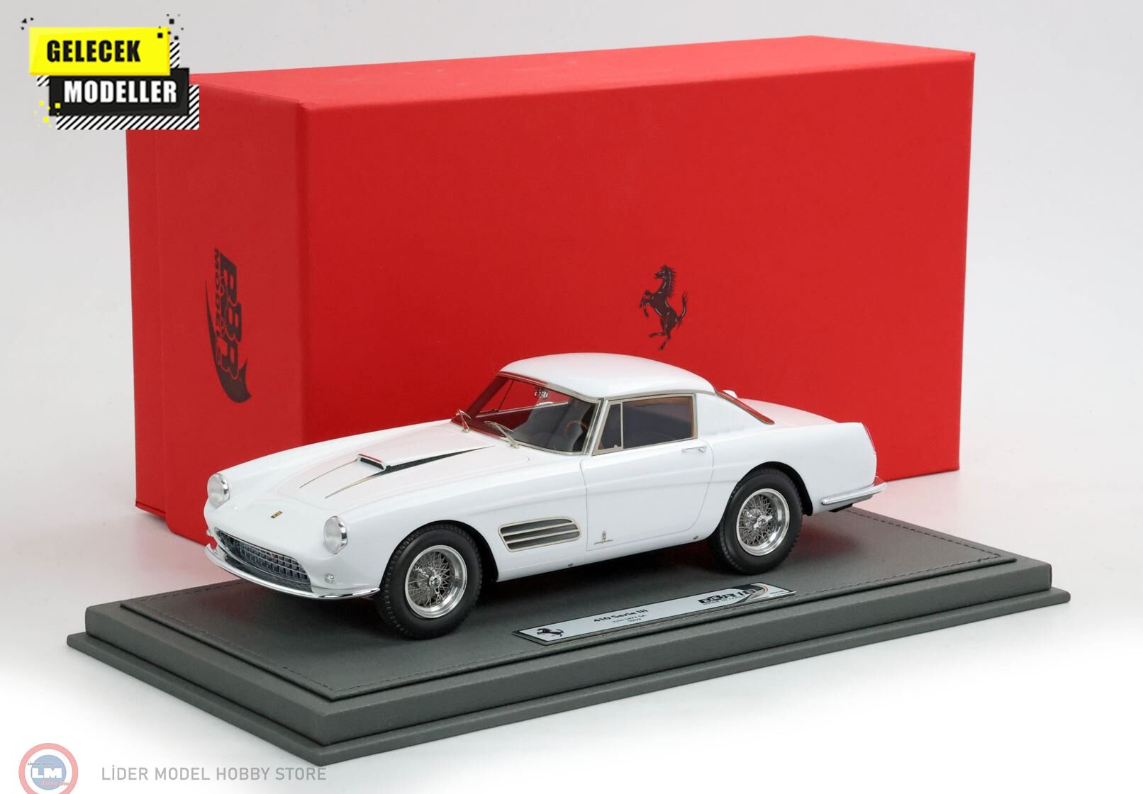 1:18 BBR Ferrari 410 Superamerica Serie III SN 1477 SA White
