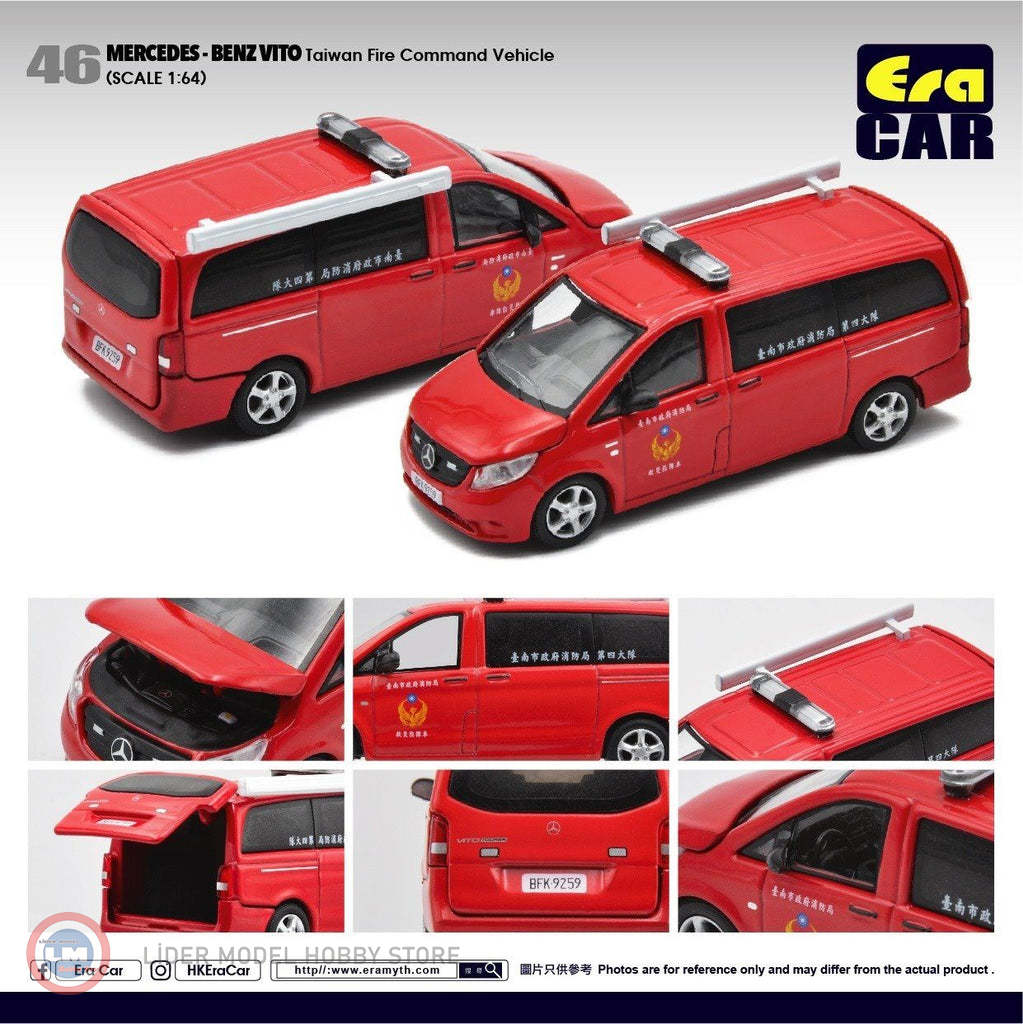 1:64 Mercedes Benz Vito İtfaiye Komuta Aracı