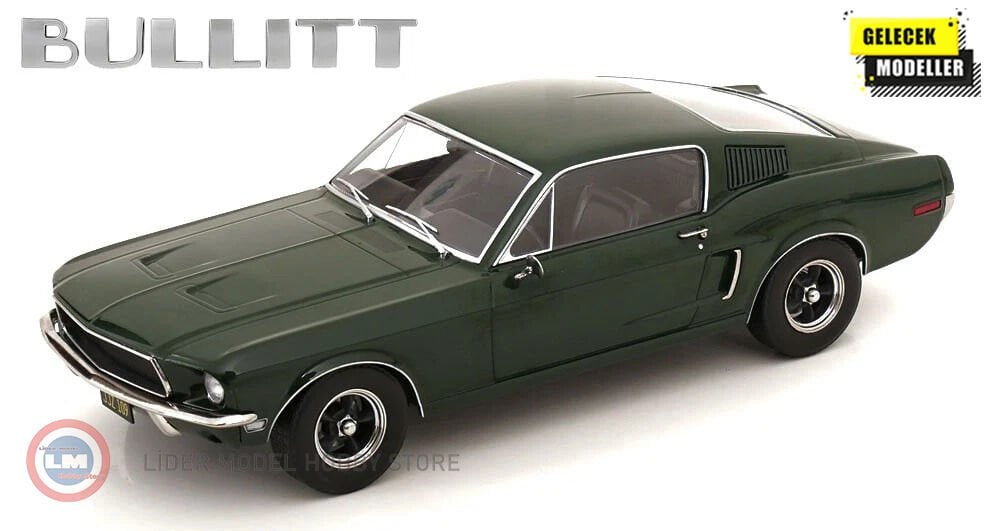 1:18 KK Scale 1968 Ford Mustang GT Fastback - Bullitt