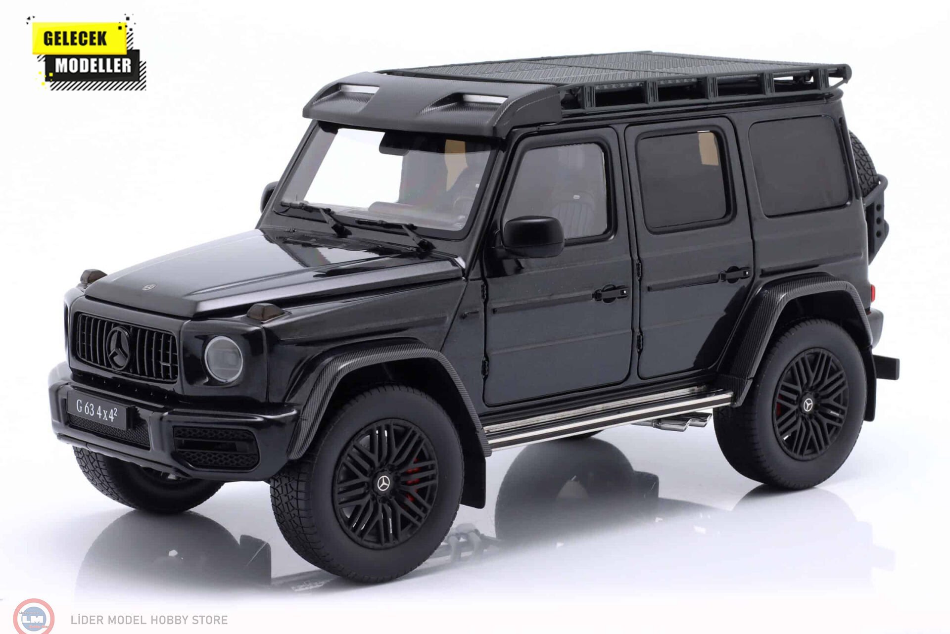 1:18 iScale 2022 Mercedes Benz AMG G63 W463 4x4 - magnetite black
