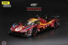 1:18 BBR Ferrari 499P #50 FERRARI AF CORSE WEC QATAR 1812KM WINNER 2025