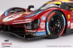 1:18 BBR / TSM Ferrari 499P #50 FERRARI AF CORSE WEC QATAR WINNER 2025