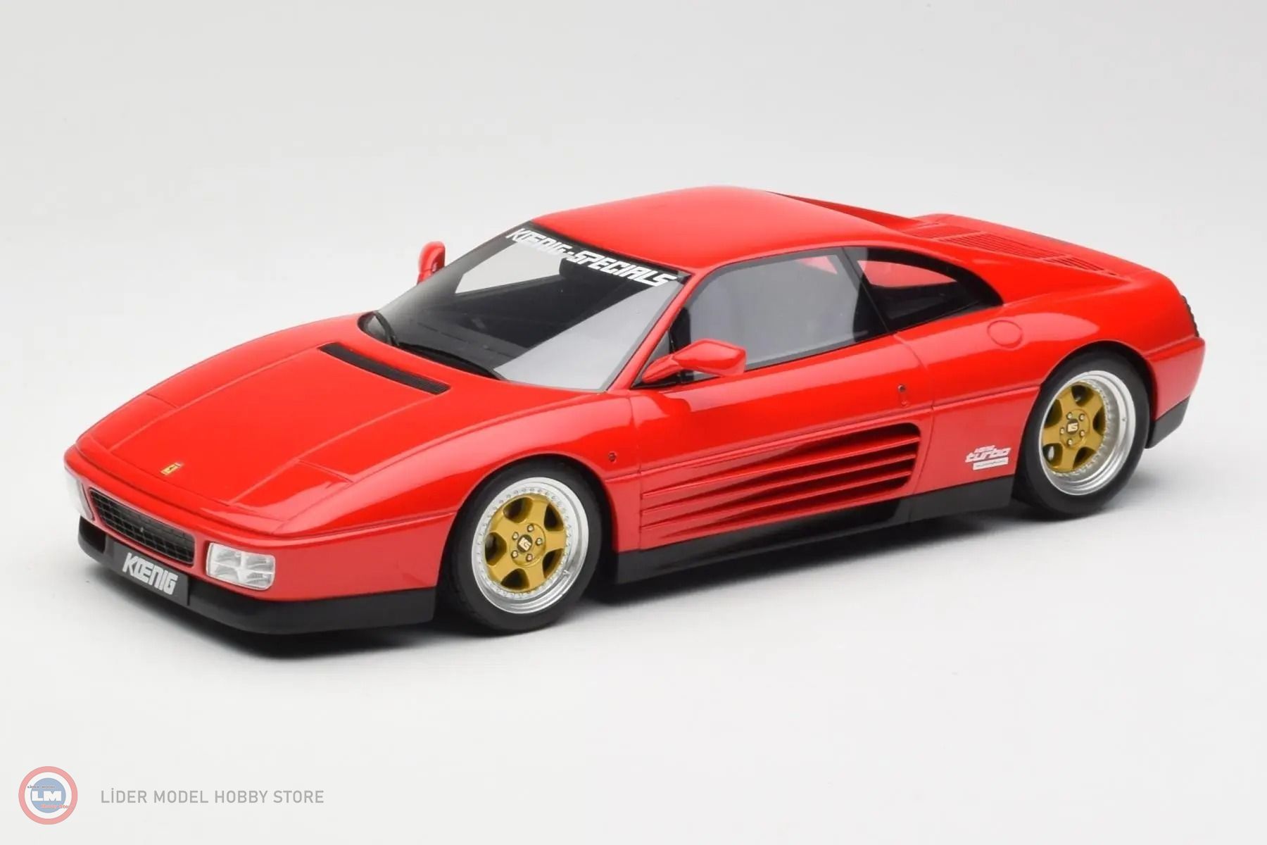 1:18 1994 Ferrari Koenig Special 348 Twin Turbo Red 