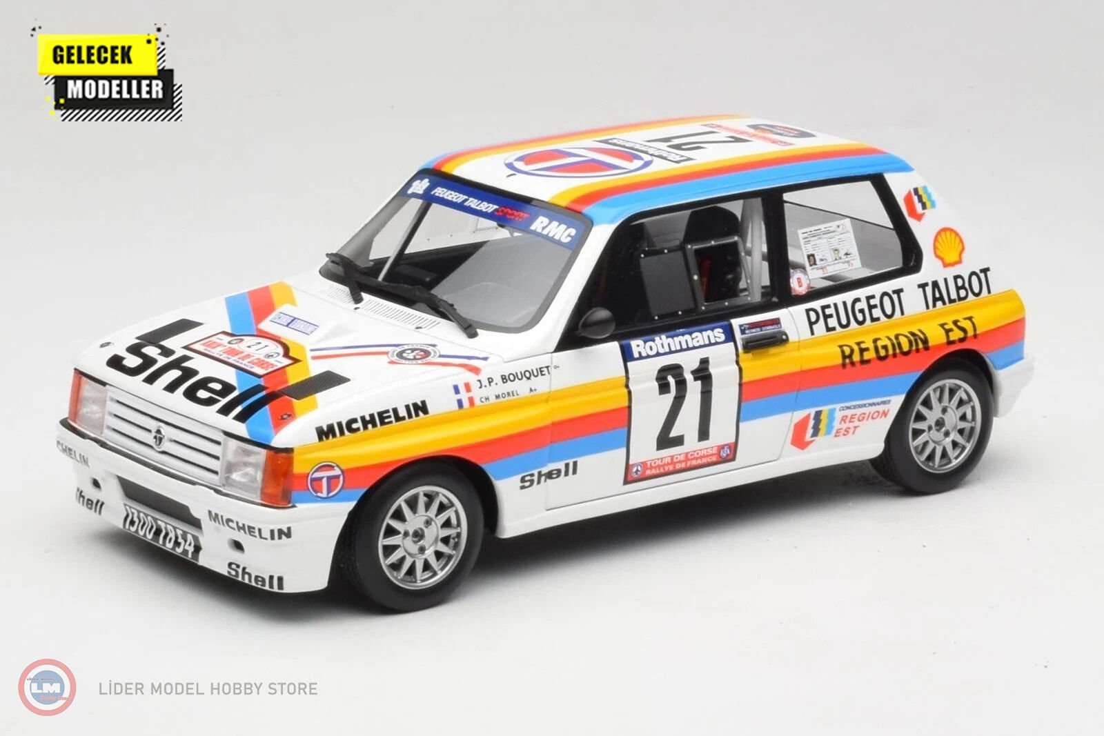 1:18 OTTO 1985 Talbot Samba #21 Rallye Gr. B Tour de Corse