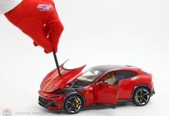 1:18 BBR Ferrari Purosangue tetto panoramico - Rosso Corsa - Luxury pack