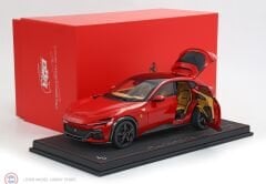 1:18 BBR Ferrari Purosangue diecast panoramic roof Rosso Corsa - black wheels