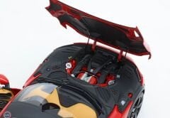 1:18 BBR Ferrari Purosangue diecast panoramic roof Rosso Corsa - black wheels