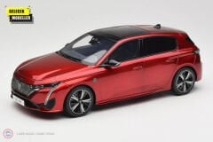 1:18 OTTO 2022 Peugeot 308 GT Red