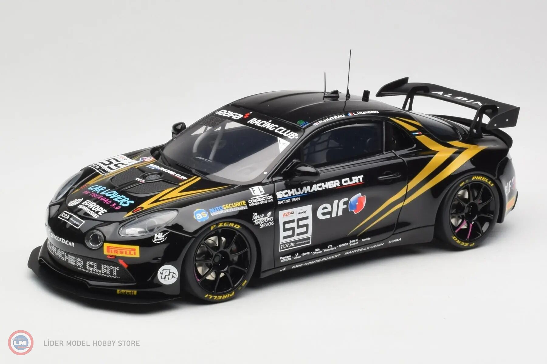 1:18 OTTO 2024 Renault ALPINE #55 A110 GT4 EVO - GT4 EUROPEAN SERIES