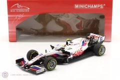 1:18 Minichamps Haas URALKALI F1 TEAM VF-21 #47 BAHRAIN GP 2021