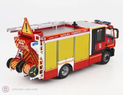 1:43 2016 Iveco FIAT EUROCARGO 180E28 TANKER TRUCK FPT CAMIVA SAPEURS POMPIERS FRANCE