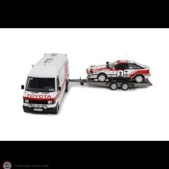 1:18 OTTO Rally Set Toyota Celica ST165 Rally Safari 1990 & Mercedes Benz 208D