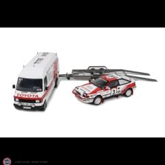 1:18 OTTO Rally Set Toyota Celica ST165 Rally Safari 1990 & Mercedes Benz 208D