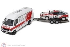 1:18 OTTO Rally Set Toyota Celica ST165 Rally Safari 1990 & Mercedes Benz 208D