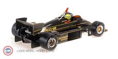 1:18 1985 Lotus F1 97T Renault Turbo Team Lotus #12 Winner Portugal GP Dirty Verion Ayrton Senna