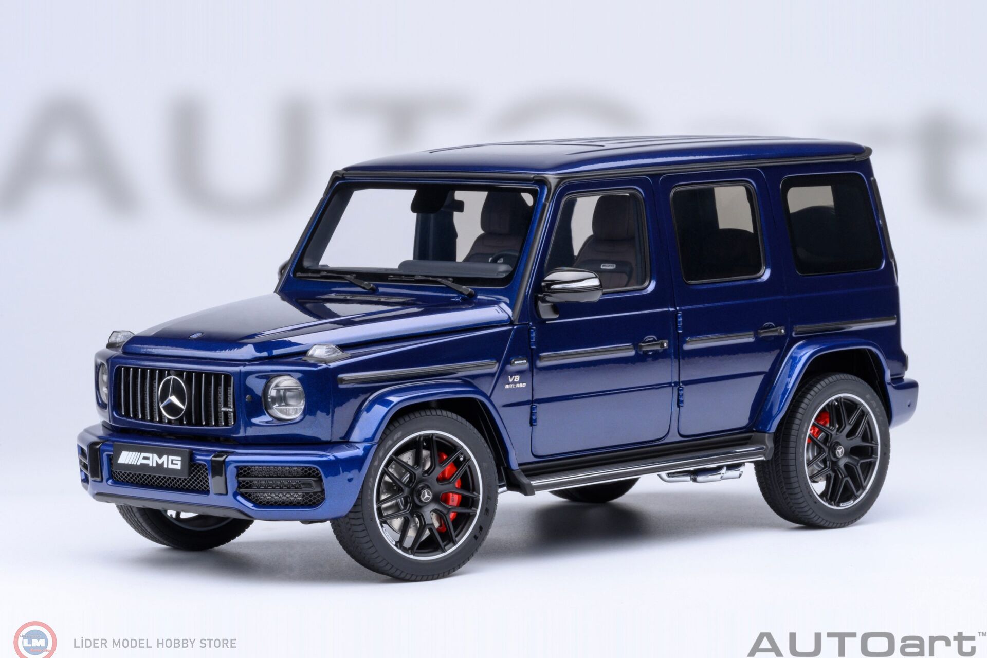 1:18 Autoart 2019 MERCEDES BENZ AMG G63 - BRILLIANT BLUE