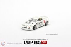 1:64 Mini GT Kaido Nissan Skyline GT-R (R34) Kaido House V1