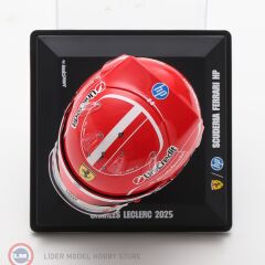 1:5 Look Smart Charles Leclerc #16 Helmet Scuderia Ferrari F1 Season 2025 Helmet Kask