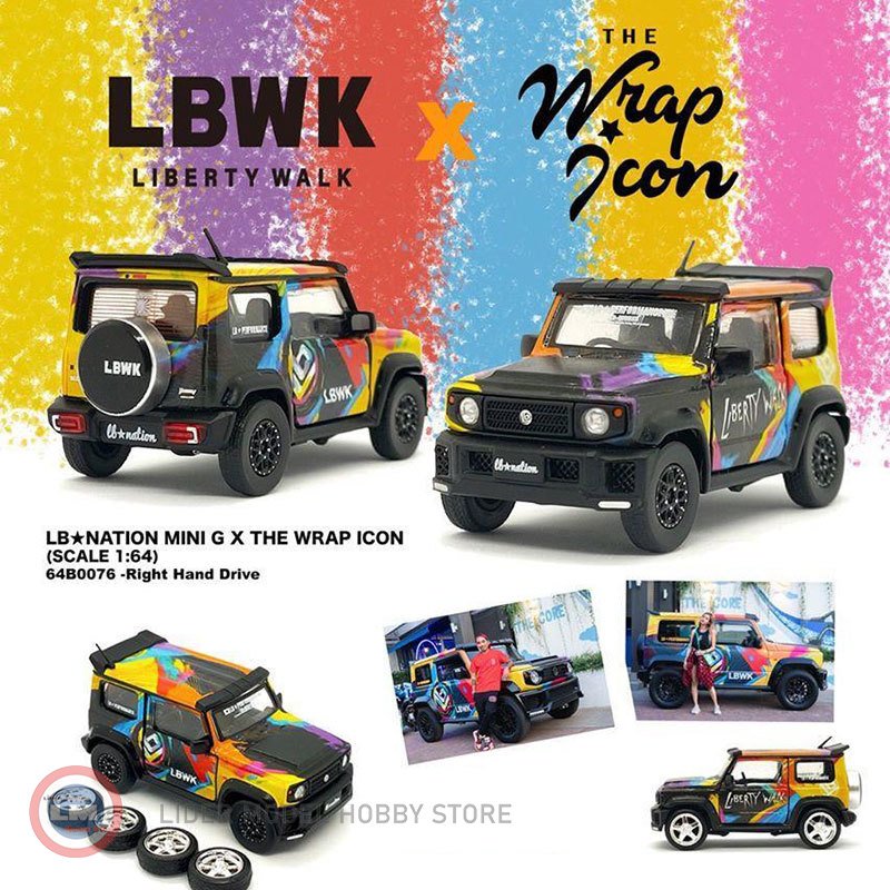 1:64 2019 Suzuki Jimmy LB Works