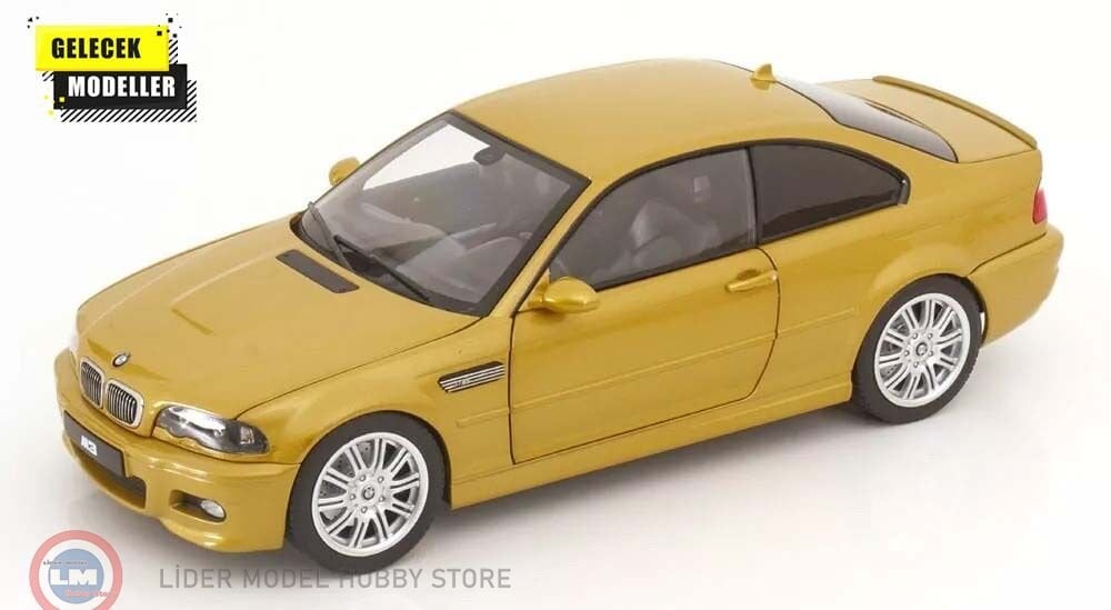 1:18 Norev 2000 BMW M3 E46 - Yellow Metallic