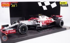 1:18 Minichamps Alfa Romeo RACING ORLEN C41 #99- ABU DHABI GP 2021