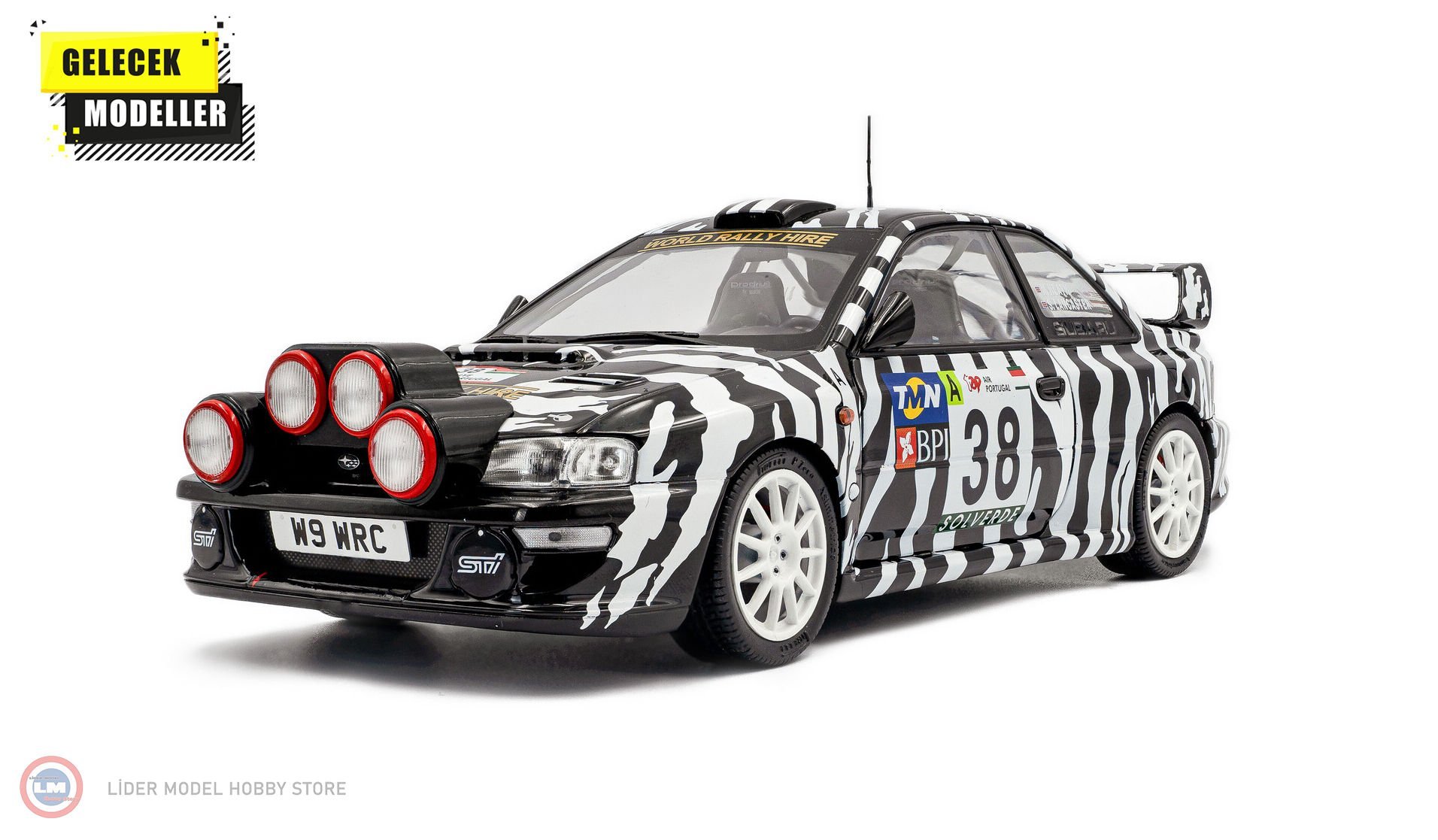 1:18 Solido 2001 Subaru Impreza S5 WRC99 #38 Rallye Portugal