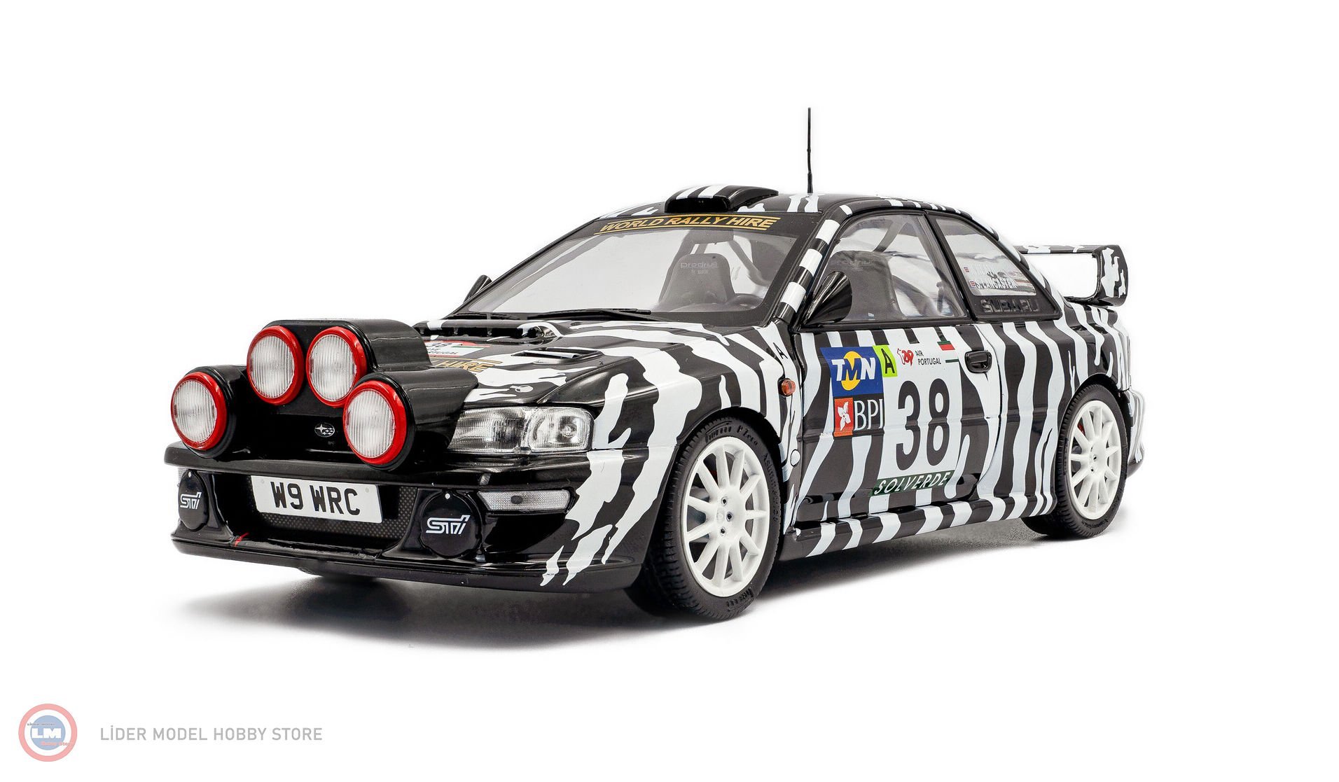 1:18 Solido 2001 Subaru Impreza S5 WRC99 #38 Rallye Portugal