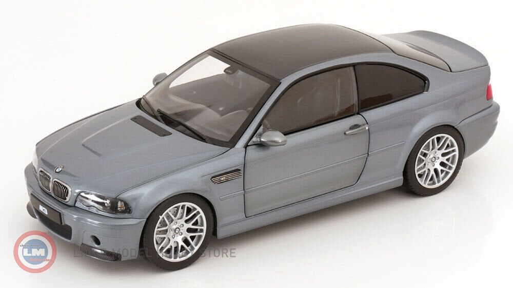 1:18 Norev BMW M3 CSL E46 (2000) - Grey Metallic