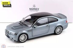 1:18 Norev BMW M3 CSL E46 (2000) - Grey Metallic