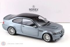 1:18 Norev BMW M3 CSL E46 (2000) - Grey Metallic