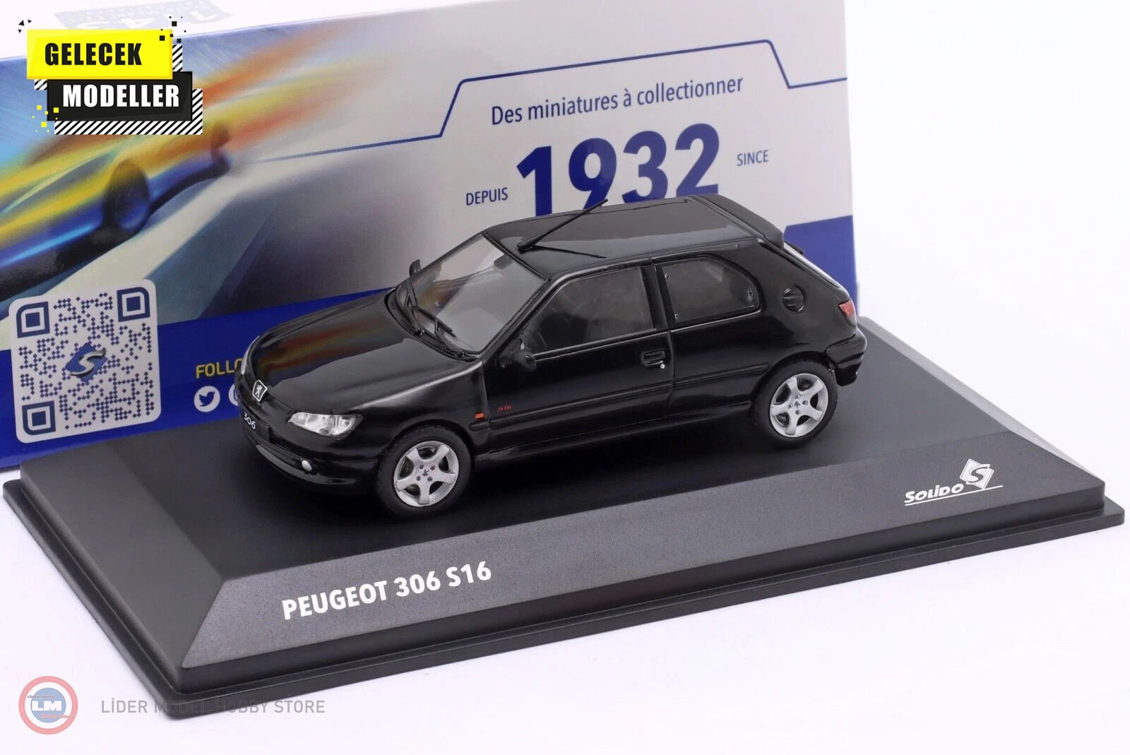 1:43 Solido 1994 Peugeot  306 (S16)