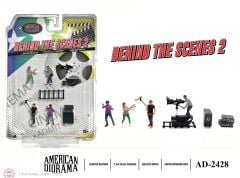 1:64 American Diorama 2428 Behind the Scenes 2 -  Figür Set
