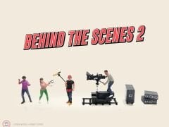 1:64 American Diorama 2428 Behind the Scenes 2 -  Figür Set