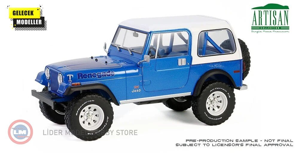 1:18 Greenlight 1978 Jeep CJ-7 RENEGADE