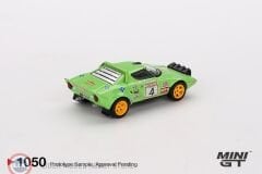 1:64 Mini GT 1979 Lancia Stratos HF #4 Spanish Rally Champion