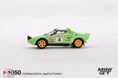 1:64 Mini GT 1979 Lancia Stratos HF #4 Spanish Rally Champion