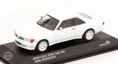 1:43 1990 Mercedes Benz SEC 560 AMG Widebody White