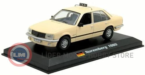 1:43 1980 Opel Rekord E Nuremberg Taxi