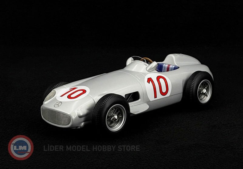 1:18 WERK83 1955 Mercedes Benz W196 #10 - Fangio Sieger Belgien GP 1955