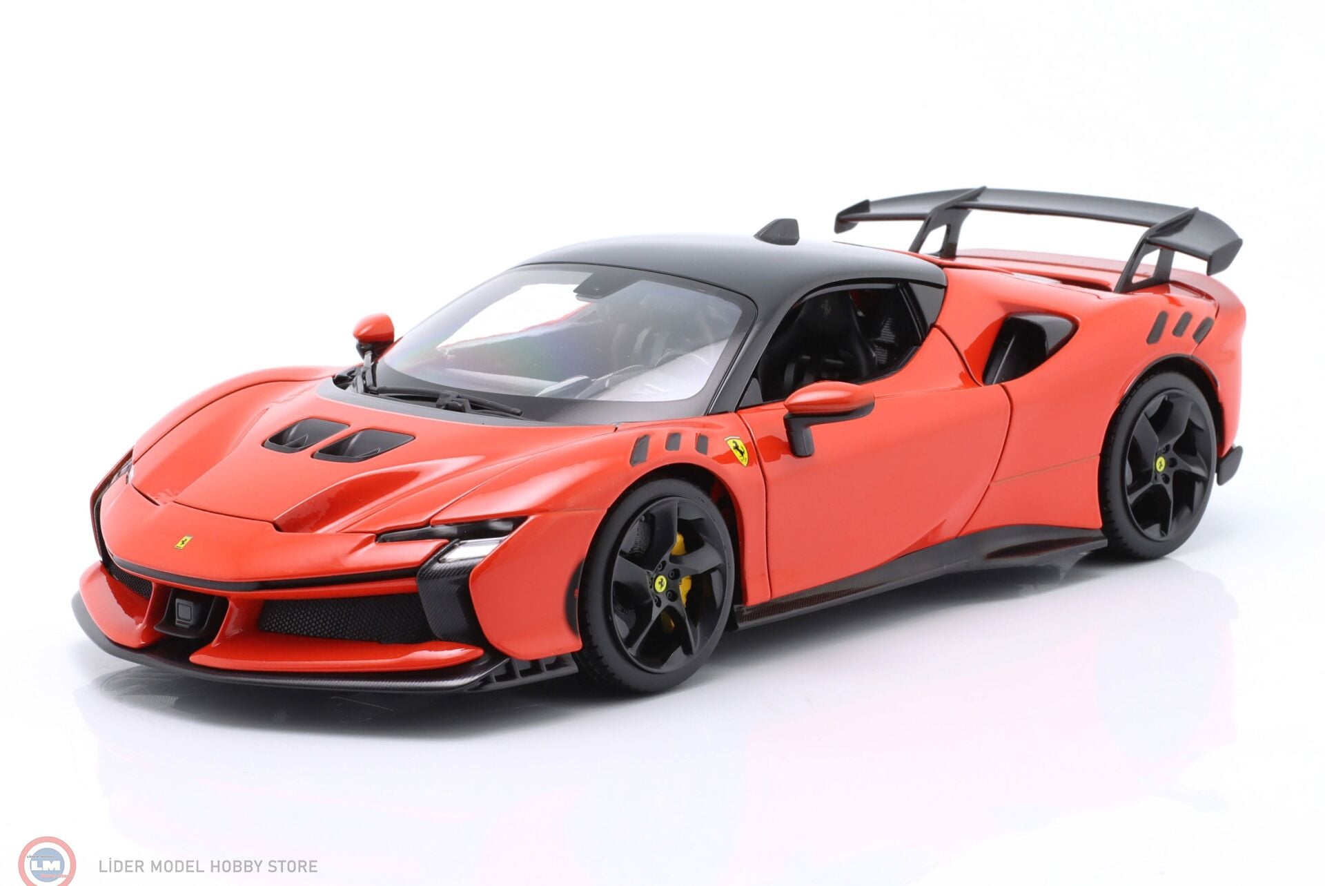 1:18 Burago 2024 Ferrari SF90XX Stradale - Rosso Corsa