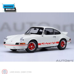 1:18 Porsche 911 Carrera 2.7 RS (Grand Prix white/red stripes)