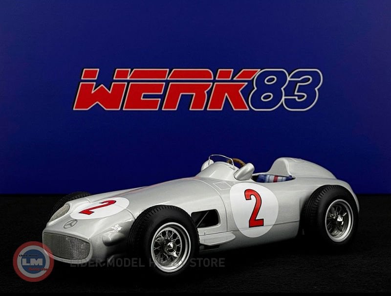 1:18 WERK83 1955 Mercedes Benz W196 #2 Fangio Monaco GP 1955
