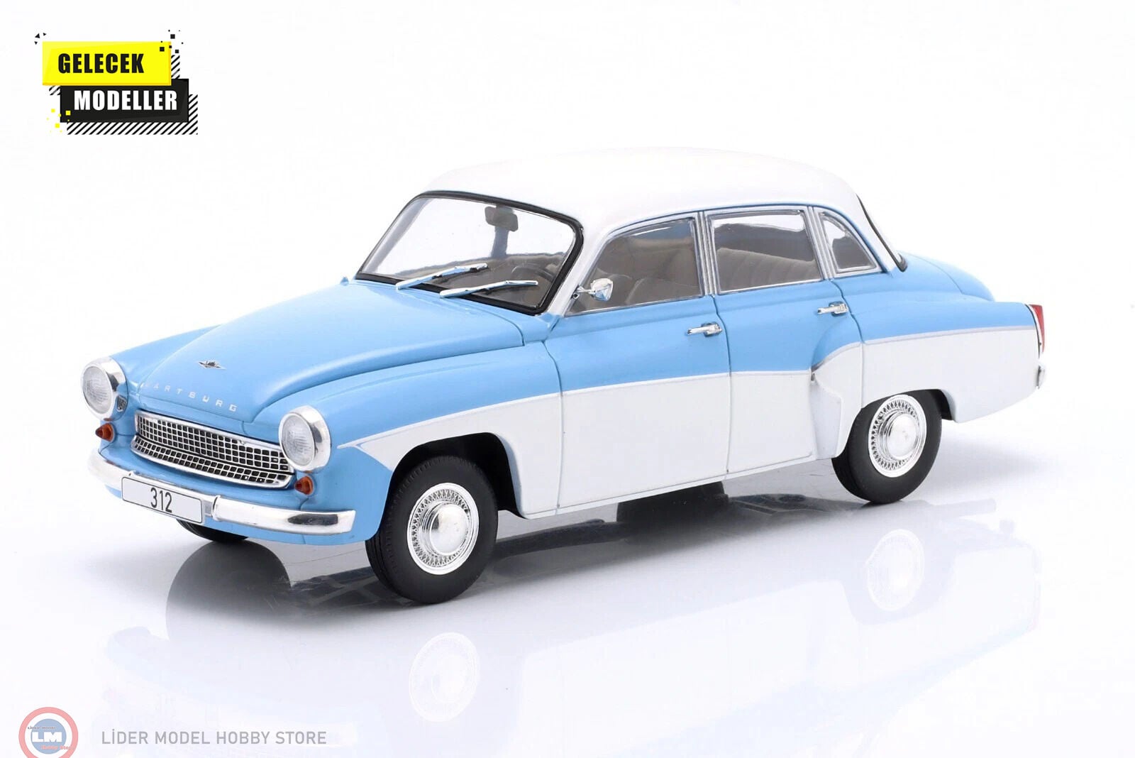 1:24 WhiteBox  1965 Wartburg  312