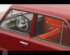 1:18 Laudo Racing 1966 Fiat 124 Serie 1 Kırmızı