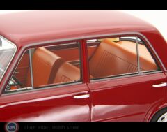 1:18 Laudo Racing 1966 Fiat 124 Serie 1 Kırmızı