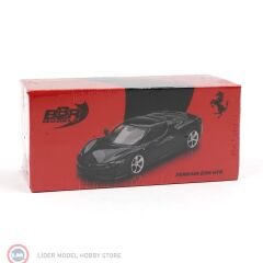 1:64 BBR 2024 Ferrari  296 GTB NERO DAYTONA