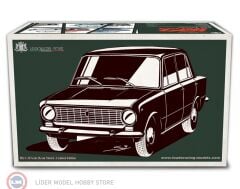 1:18 Laudo Racing 1966 Fiat 124 Serie 1 Beyaz