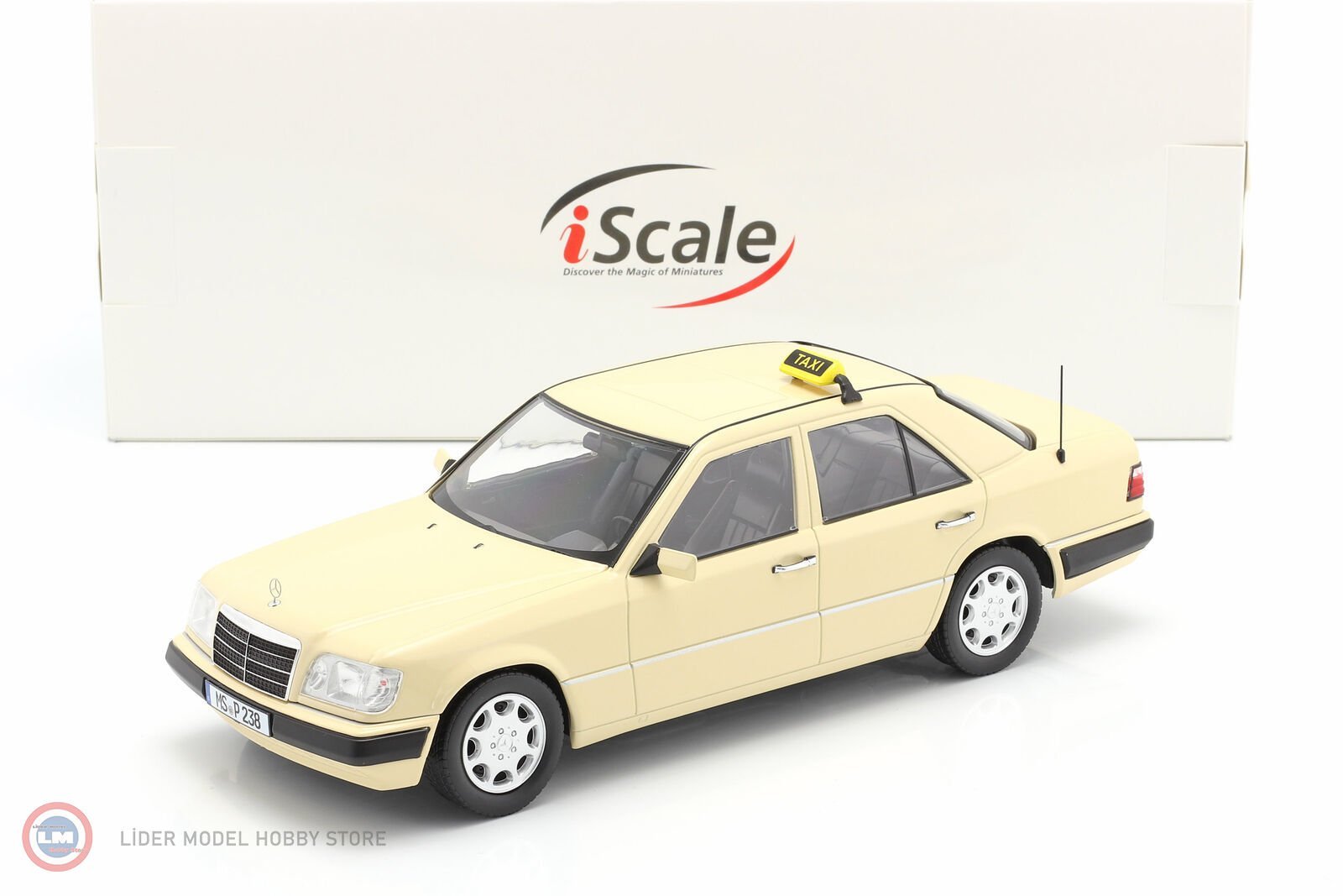 1:18 1993 Mercedes Benz E-Class (W124 - 3. Series) 1993 - Taxi