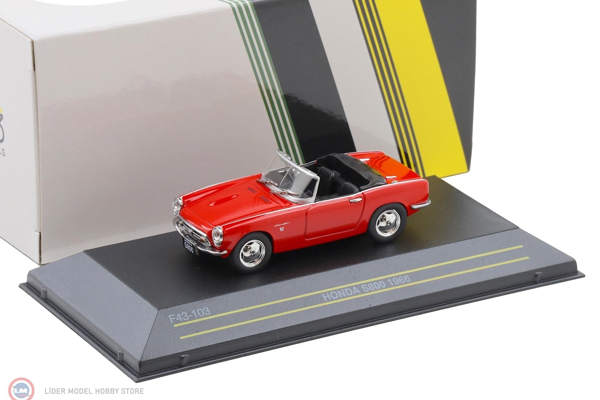 1:43 FIRST43 1966 Honda S800 Convertible
