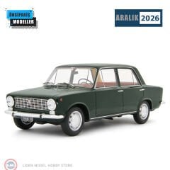 1:18 Laudo Racing 1966 Fiat 124 Serie 1 Yeşil